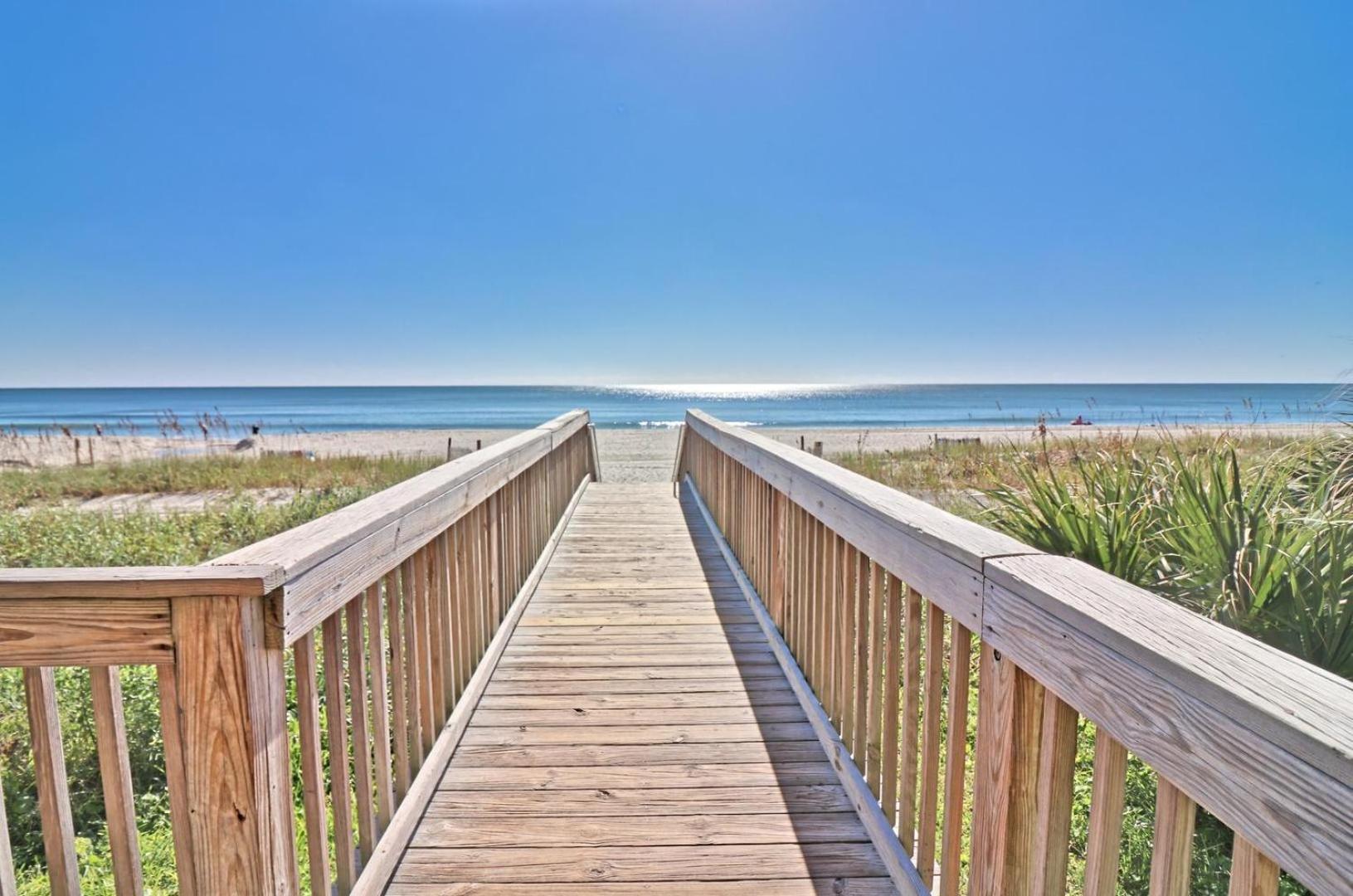 Beautiful Warm Ocean View Beach Condo With Pool Миртъл Бийч Екстериор снимка